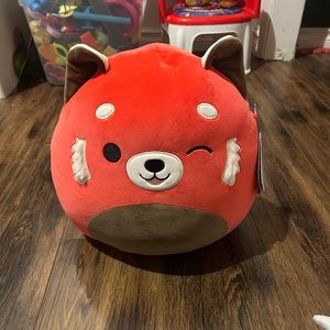 squishmallow large red fox